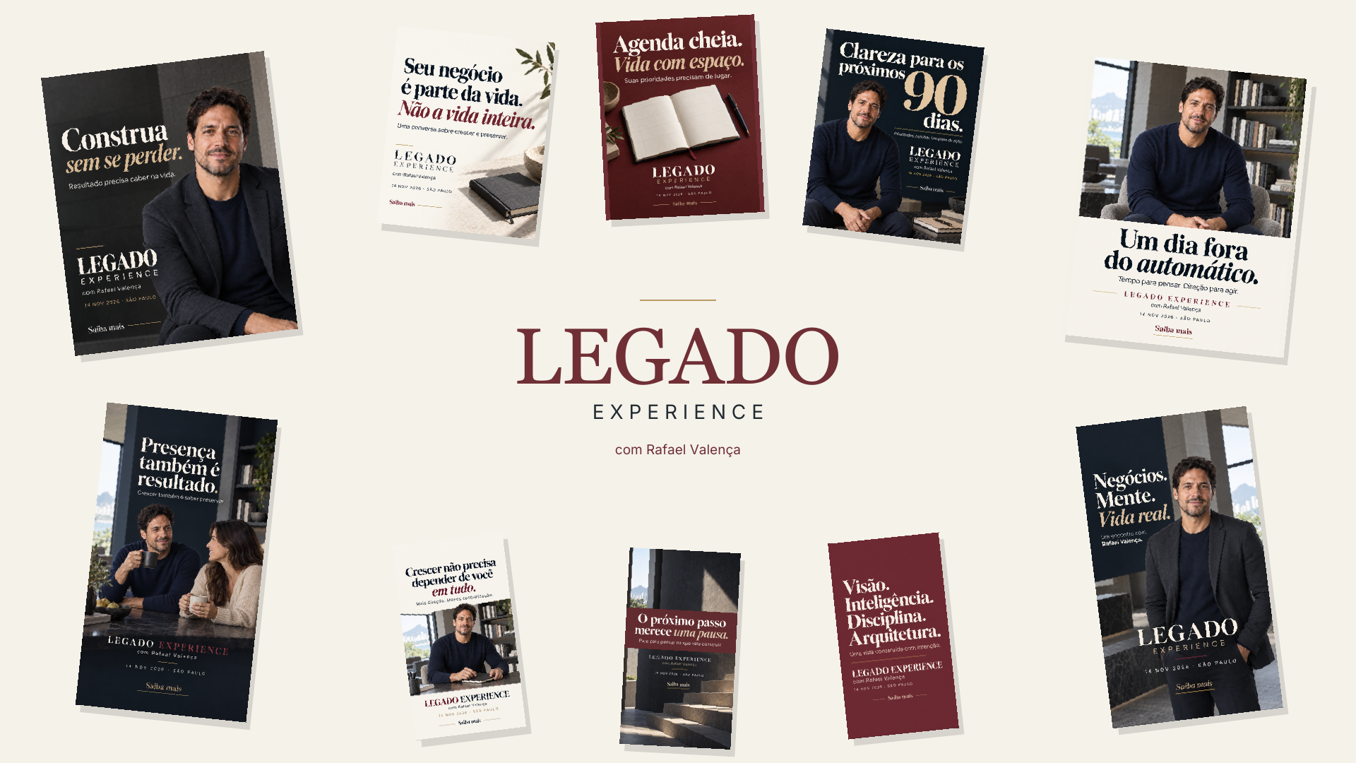 Legado Experience — apresentação da campanha